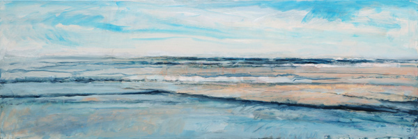 Yellow Ocean by Maria Kazanskaya